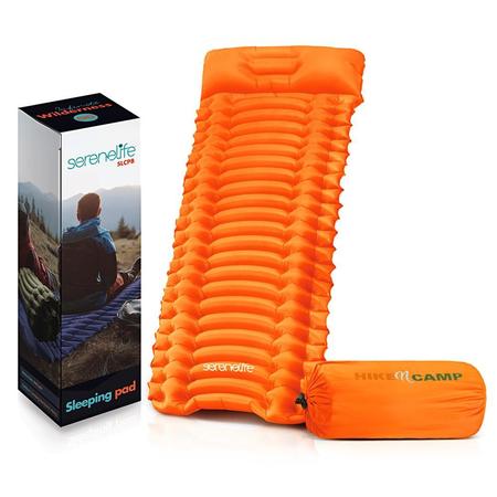 SERENELIFE Orange Ultralight Sleeping Pad SLCPO